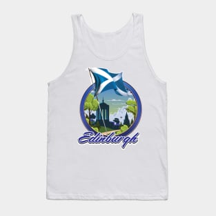 Edinburgh Scotland logo Tank Top